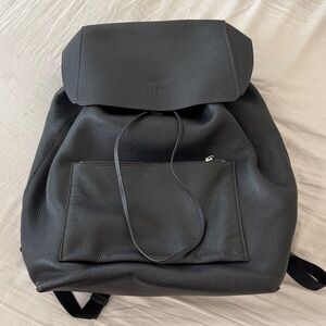 Coach pebble leather manhattan backpack